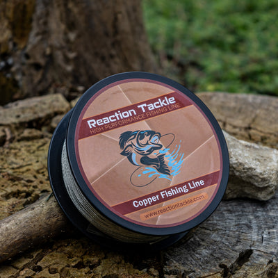 Reaction Tackle Premium Copper Trolling Wire for Deep Water Fishing