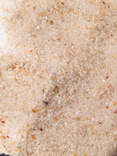 Lemon Peel infused artisan culinary sugar - Korvel