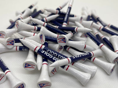 State of Ohio Golf Tees - Korvel