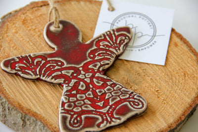Handcrafted Angel Ornament for Holiday Cheer - Korvel