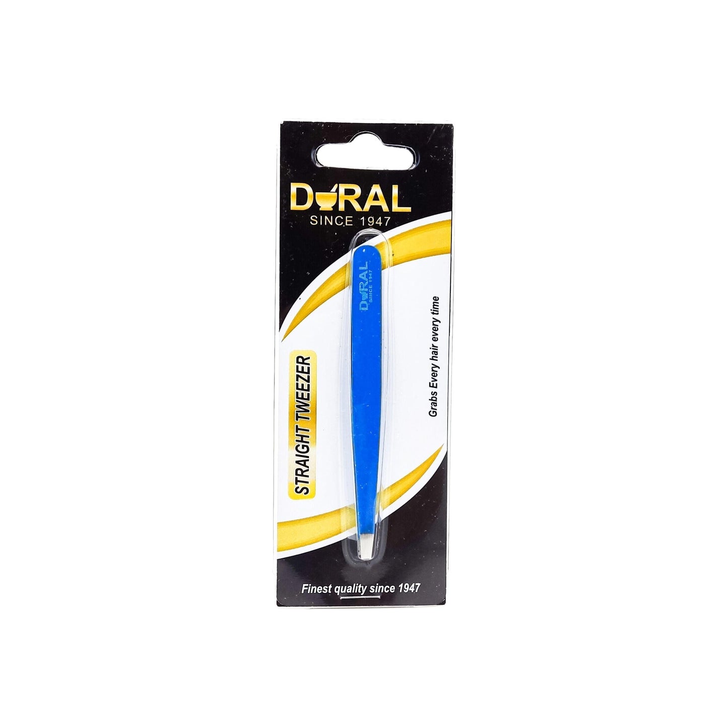 Pince à épiler droite Dural - Précision Bleue