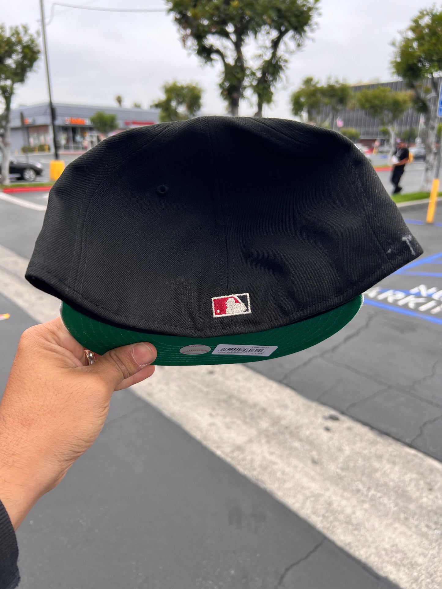 Gorra San Francisco Giants Script Negra / Gris 5950