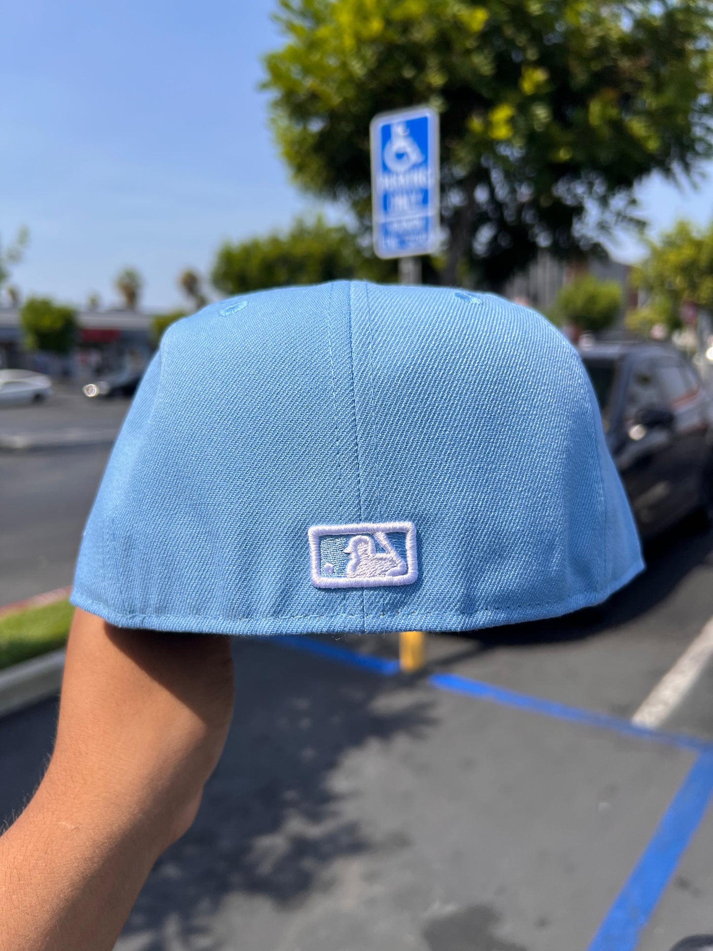 Gorra Los Angeles Dodgers Sky White LA 5950