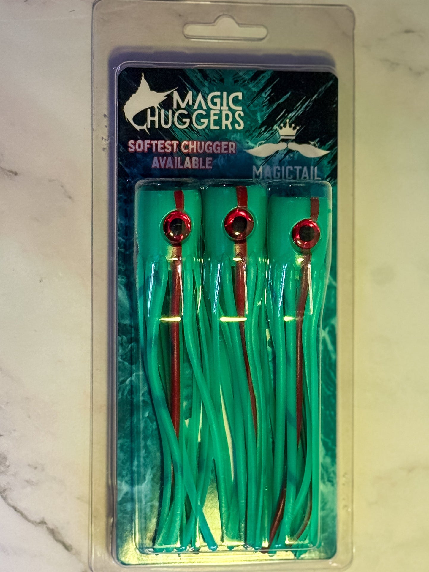 MagicTail Soft Head Chuggers - Premium Trolling Lure