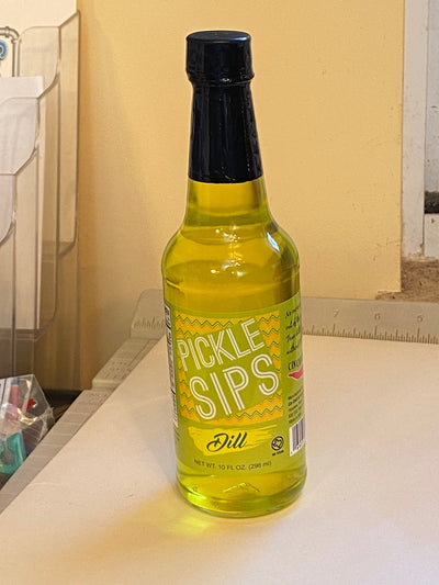 Pickle Sips™ Dill Pickle Juice – True Dill Flavor, 10 oz Bottle - Korvel
