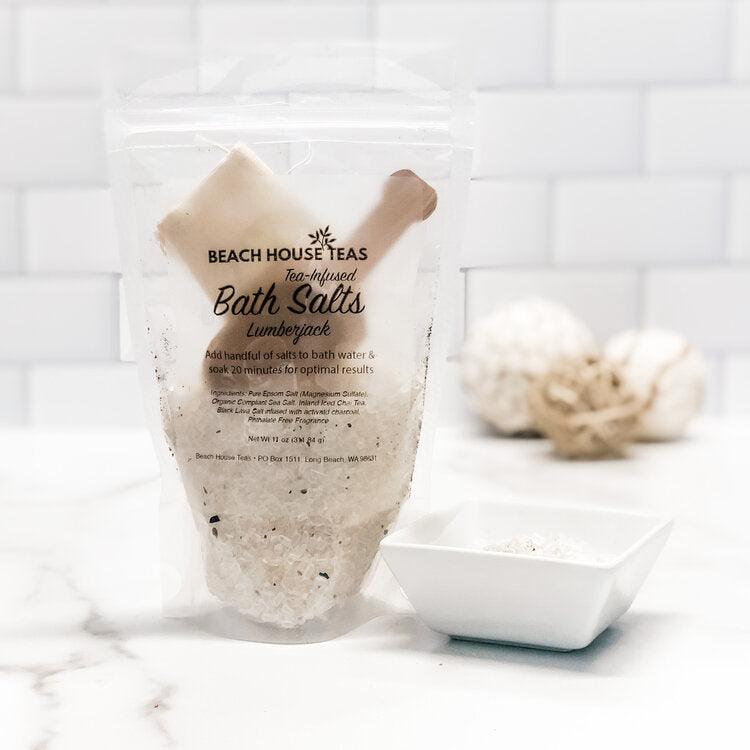 Lumberjack Tea-Infused Bath Salts - Korvel