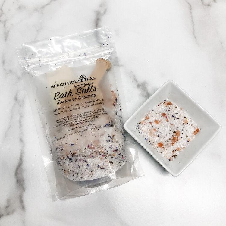 Romantic Getaway Tea-Infused Bath Salts - Korvel