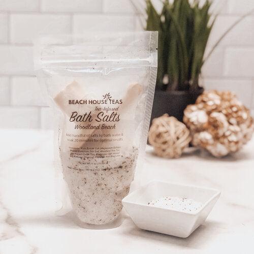 Woodland Beach Tea-Infused Bath Salts - Korvel
