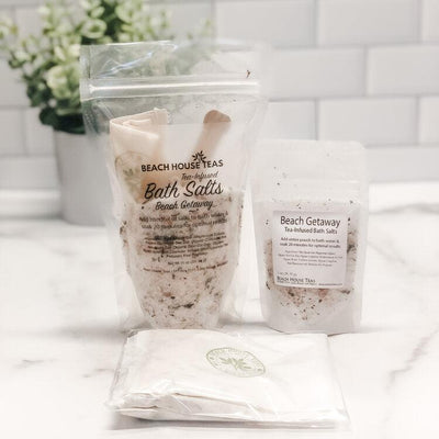 Beach Getaway Tea-Infused Bath Salts - Korvel