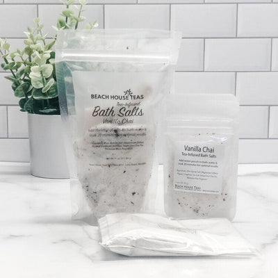 Vanilla Chai Tea-Infused Bath Salts - Korvel