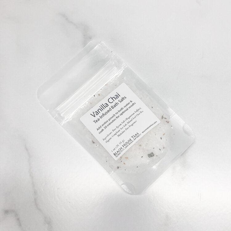 Vanilla Chai Tea-Infused Bath Salts - Korvel