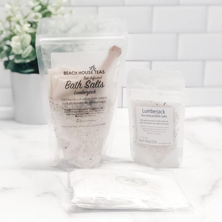 Lumberjack Tea-Infused Bath Salts - Korvel
