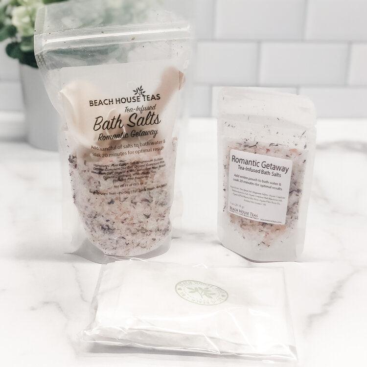 Romantic Getaway Tea-Infused Bath Salts - Korvel