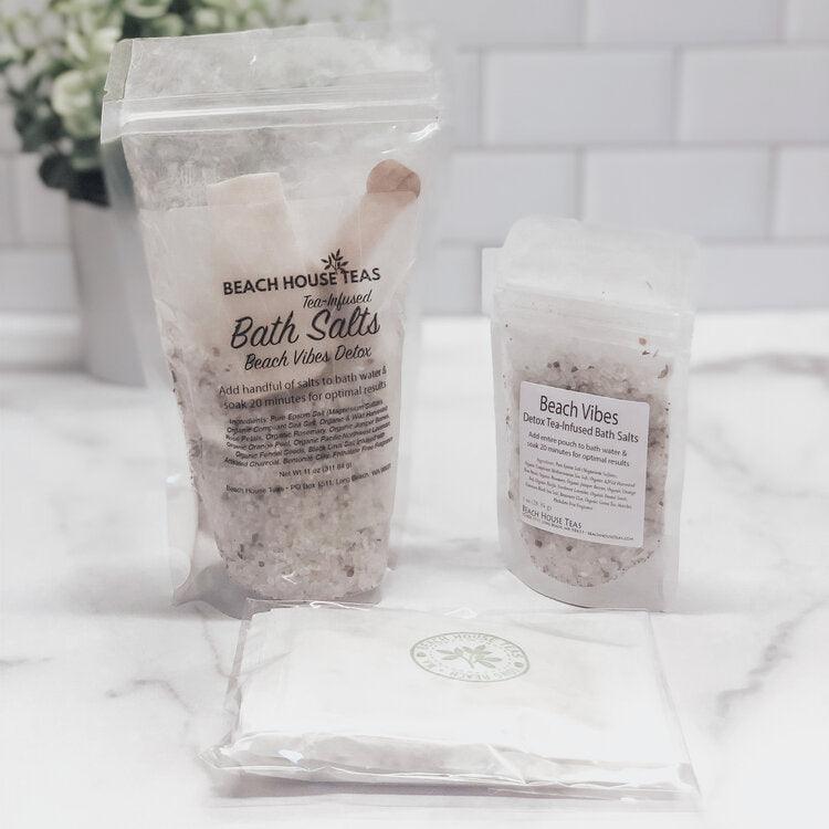 Beach Vibes Detox Tea-Infused Bath Salts - Korvel