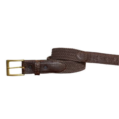 The Stretch Belt in Brown