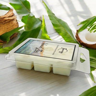 Tranquil Island Crystal-Infused Coconut-Soy Wax Melts