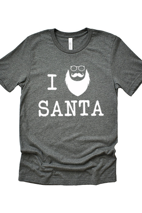 I Love Santa T-Shirt - Unisex Fit