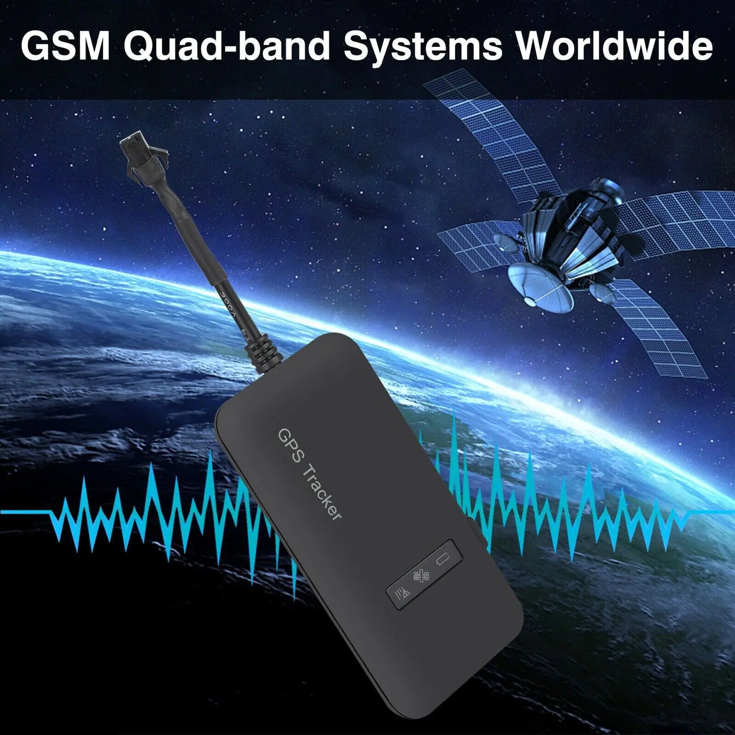 Premium Real-Time GPS Tracker for Vehicles and Motorcycles