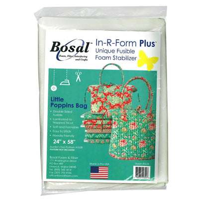 In R Form Double Sided Fusible Little Poppins Bag