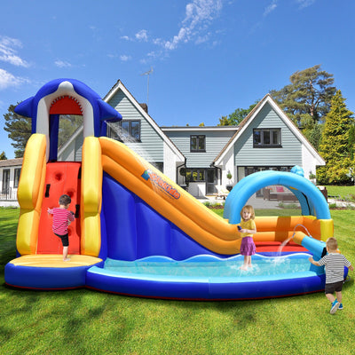 Premium Inflatable Bouncy House with Slide & Splash Pool