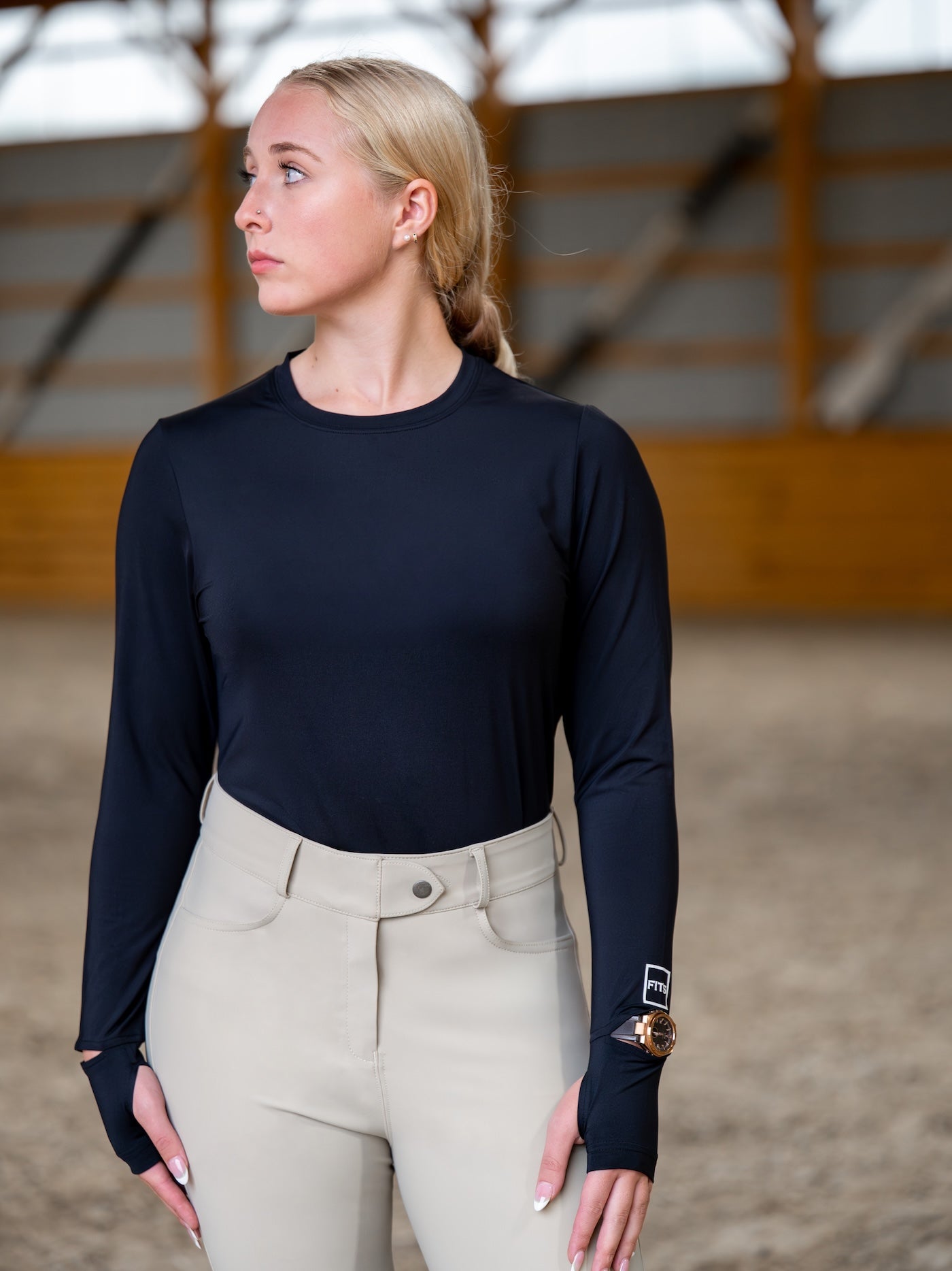 Ivy Crew Neck Winter Long Sleeve Shirt