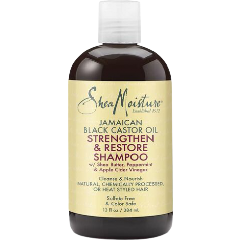 Champú SheaMoisture Jamaican Black Castor Oil - 384ml