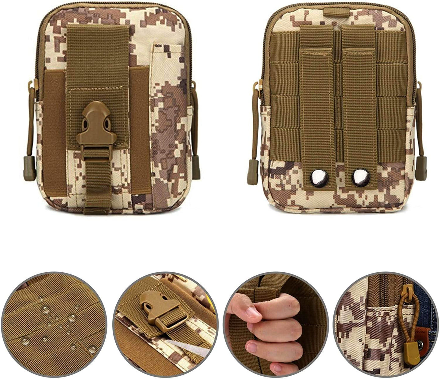 Tactical MOLLE Waist Bag for Outdoor Adventures