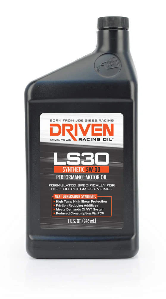Aceite de Motor Sintético de Alto Rendimiento Driven Racing Oil LS30 – 5W30 (1 Cuartillo)