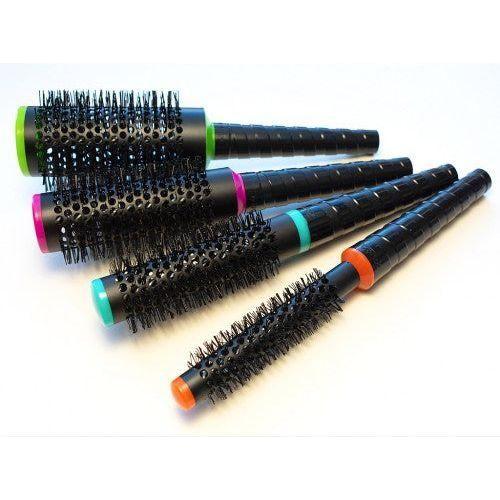 Brosse ronde thermique spiralée Janeke SP512C-ALM