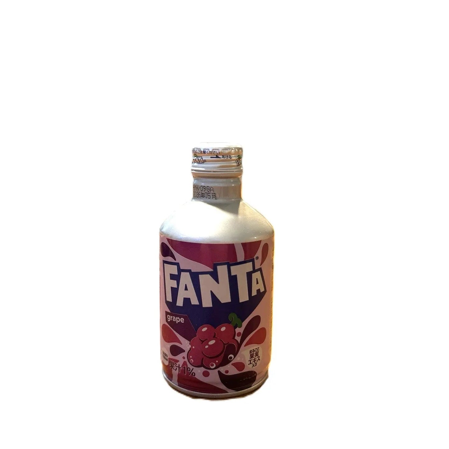 Japanese Fanta Grape Aluminum Bottle – Rare Collectible Soda