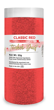 Tinker Dust Edible Glitter Refill Jar - Classic Red