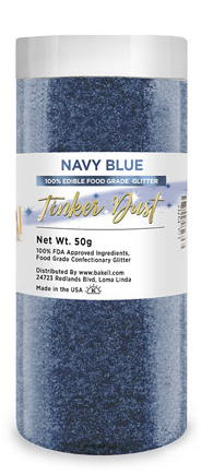 Tinker Dust Edible Glitter Refill Jar - Navy Blue