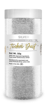Tinker Dust Paillettes Comestibles Recharge - Argent