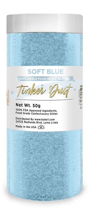 Tinker Dust Edible Glitter Refill Jar - Soft Blue