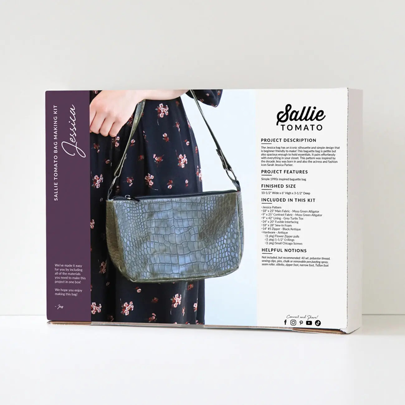 Kit de Curso Jessica - Proyecto de Costura Elegante