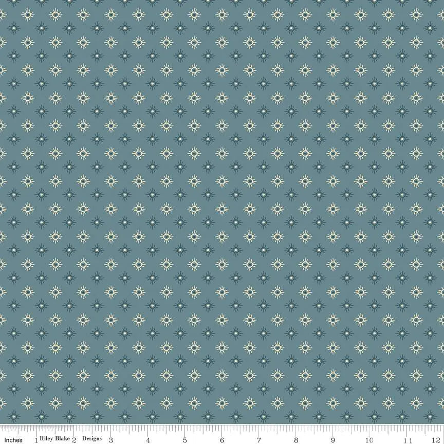 John Wayne American West Sun Denim Fabric - 43"/44" Per Yard
