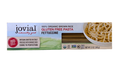 Fettuccine de riz brun biologique sans gluten par Jovial