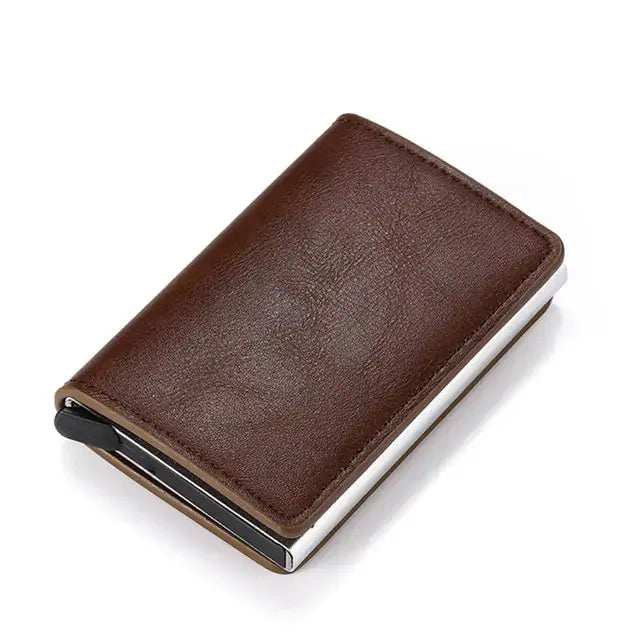 Porta tarjetas de crédito para hombres con bloqueo RFID premium