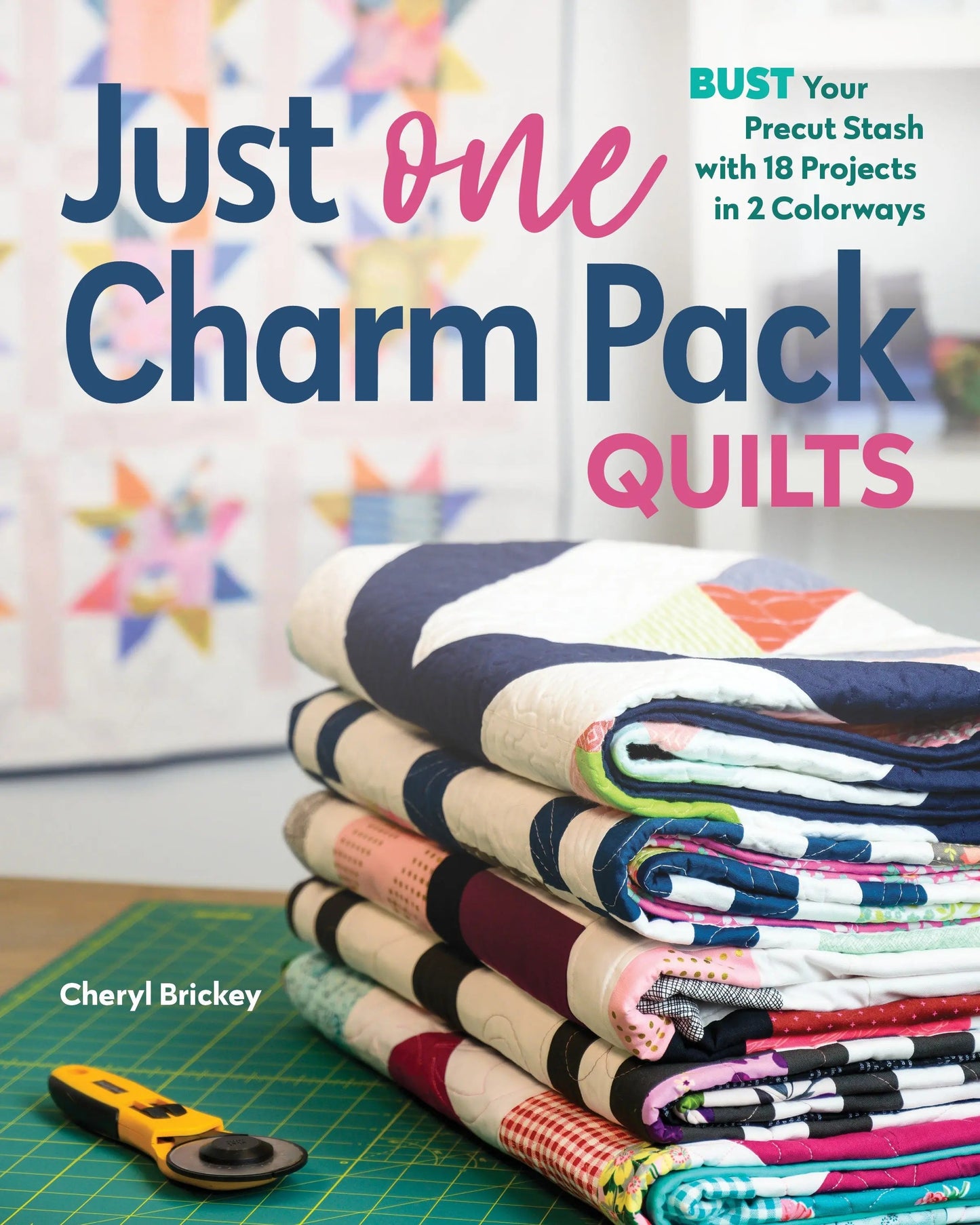Solo un Charm Pack Quilts: Proyectos Creativos para Amantes de la Tela