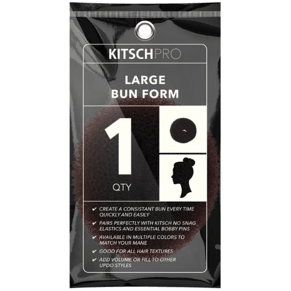 Kitsch Large Bun Form - Estilo de cabello sin esfuerzo