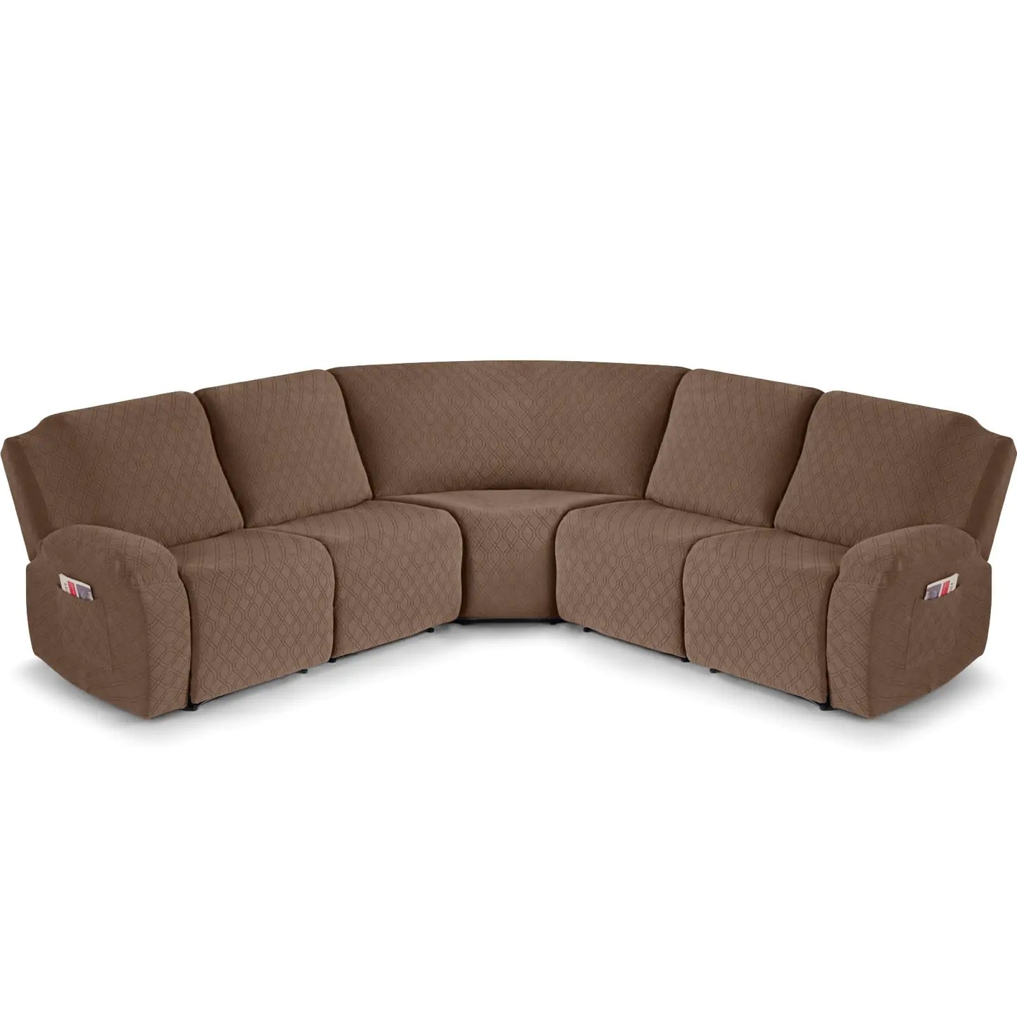 Funda de Sofá Seccional Reclinable Extra Grande VANSOFY - Juego de 5 Piezas