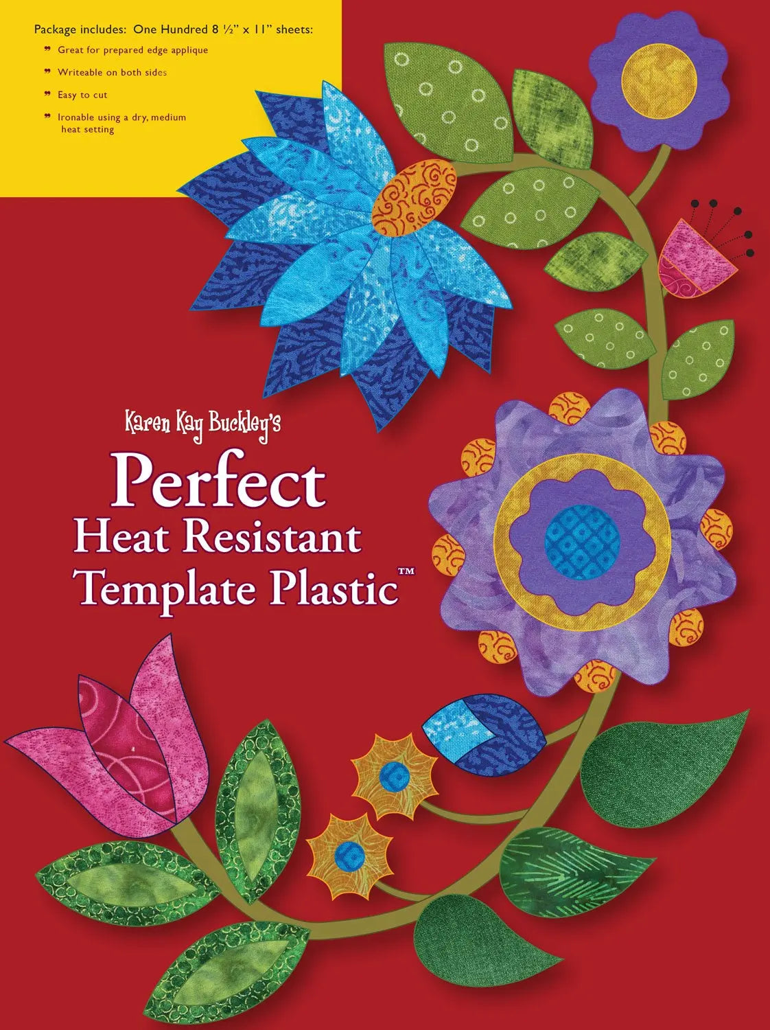 Plastique de gabarit résistant à la chaleur parfait de Karen Kay Buckley - Pack de 100