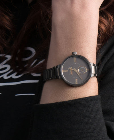 Kennedy Gunmetal/Gold Watch