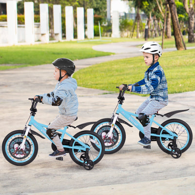 Vélo pour enfants de 16 pouces avec caractéristiques ajustables pour les 4-8 ans