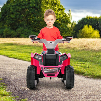 Kids Ride-On ATV 4 Wheeler Quad Toy Car - Pink