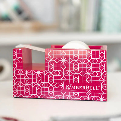 Kimberbell Cranberry Star Paper Tape Dispenser