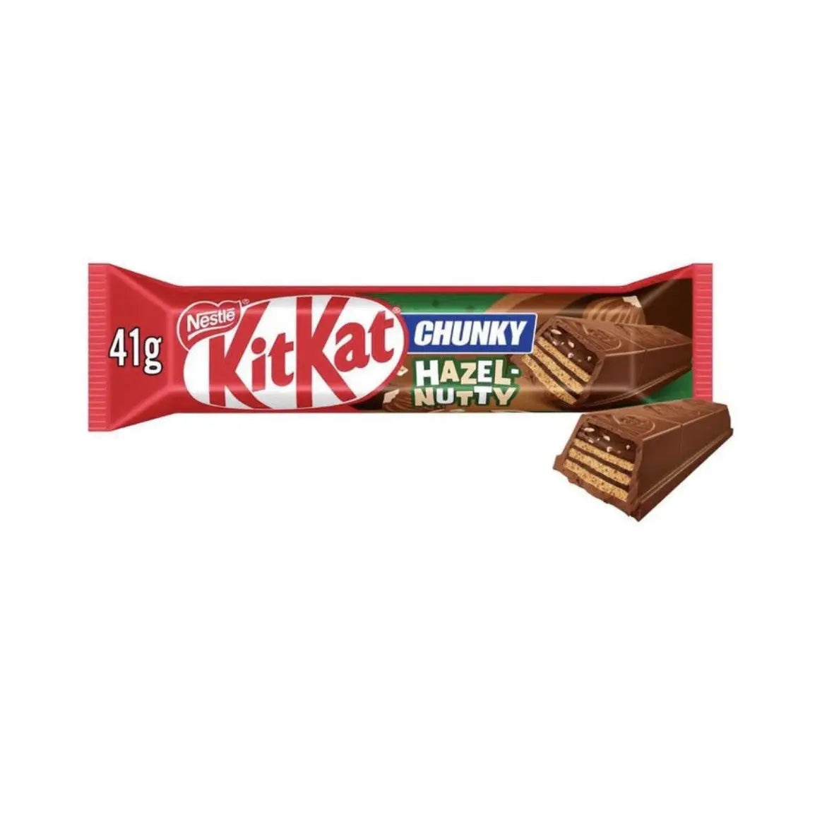 KitKat Chunky Hazelnutty Chocolate Bar - Indulgent Wafer Delight