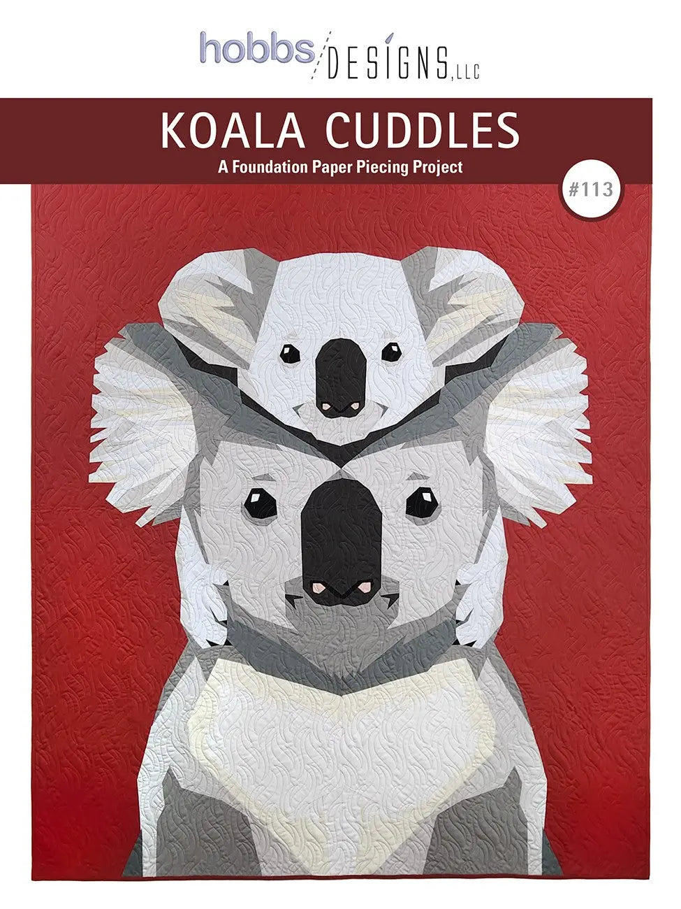 Patrón de Colcha Koala Cuddles