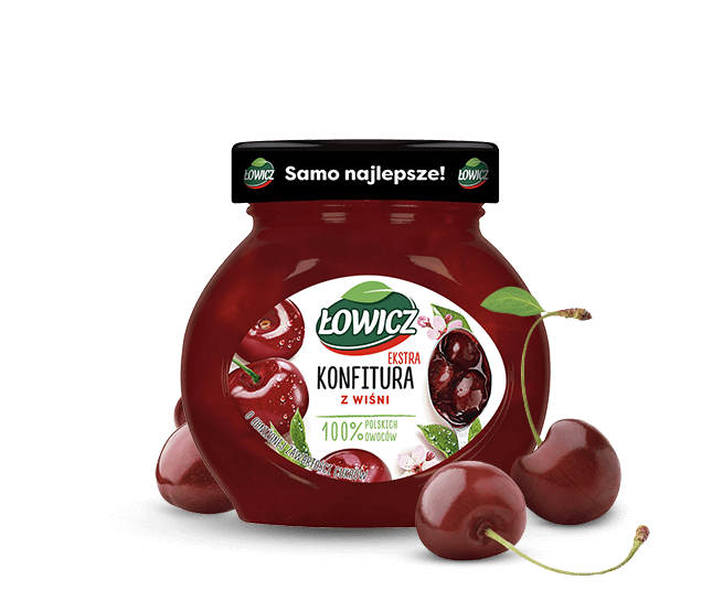 Confitura de Cereza Lowicz (Wisniowa) 240g