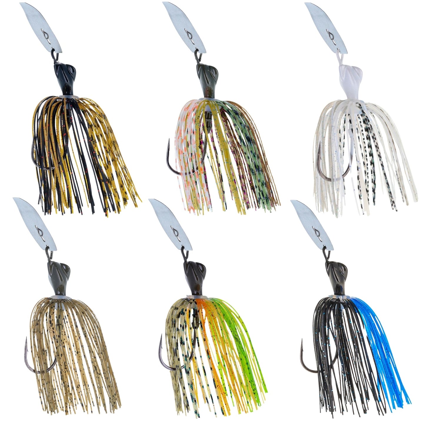 Reaction Tackle Breaker Blade Jigs - 3-Pack for Fishing
